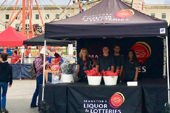 MBLL employees at a local event.